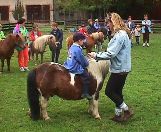 Cours d'équitation pour enfants